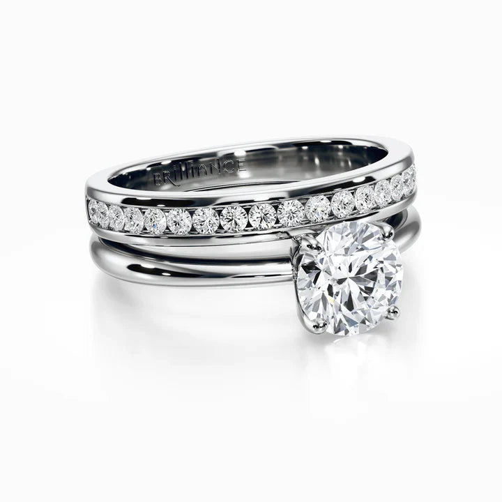 How to Pair a Solitaire Engagement Ring with a Wedding Band