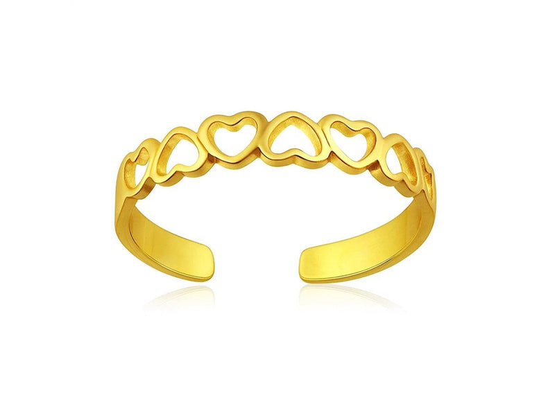 Gold Toe Rings