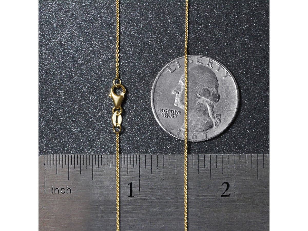 Oval Cable Link Chain Necklace