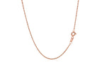 Singapore Chain 1.10 mm Rose Gold Necklace