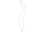 Heart Link Paperclip Diamond Accent Necklace