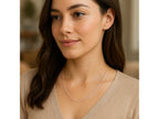 Classic Box Chain 0.45 mm Rose Finish Necklace