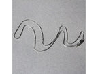 Classic Box Chain 0.68 mm White Finish Necklace