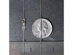 Classic Box Chain 0.68 mm White Finish Necklace