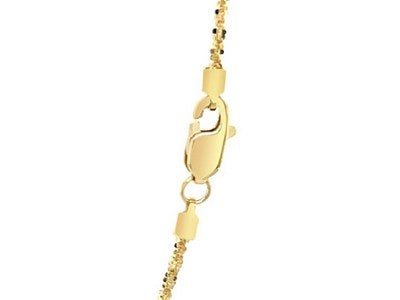 Sparkle Chain 1.50 mm Yellow Finish Necklace