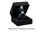 1 Carat Round Lab Grown Diamond Solitaire Ring