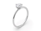 1 Carat Round Lab Grown Diamond Solitaire Ring