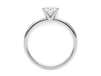 1 Carat Round Lab Grown Diamond Solitaire Ring