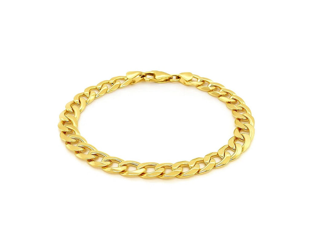 Bold Curb Link Bracelet 8.2mm Classic Chain