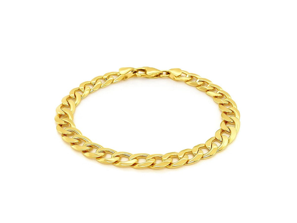 Bold Curb Link Bracelet 8.2mm Classic Chain