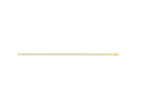 Pave Curb Chain 2.60 mm Two Tone Finish Necklace