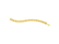 Braided Herringbone Bracelet 3.2mm Sleek Chain