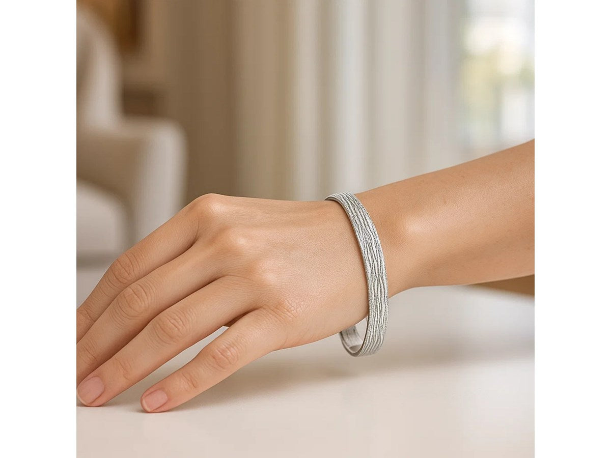 Glacier Link Bracelet 8.1mm Sleek Statement Design