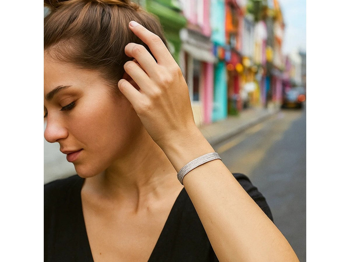 Glacier Link Bracelet 8.1mm Sleek Statement Design