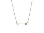 Sterling Silver Arrow Link Necklace
