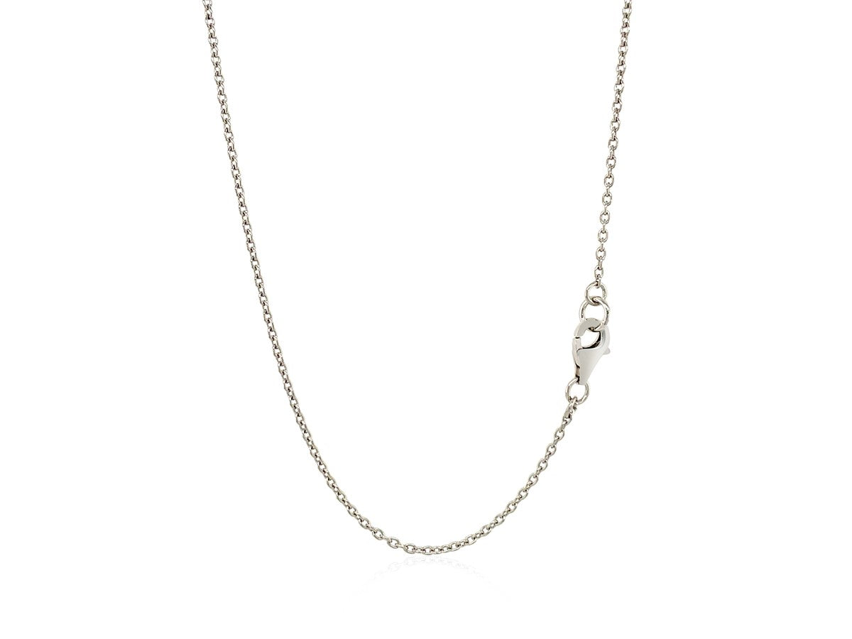 Sterling Silver Arrow Link Necklace