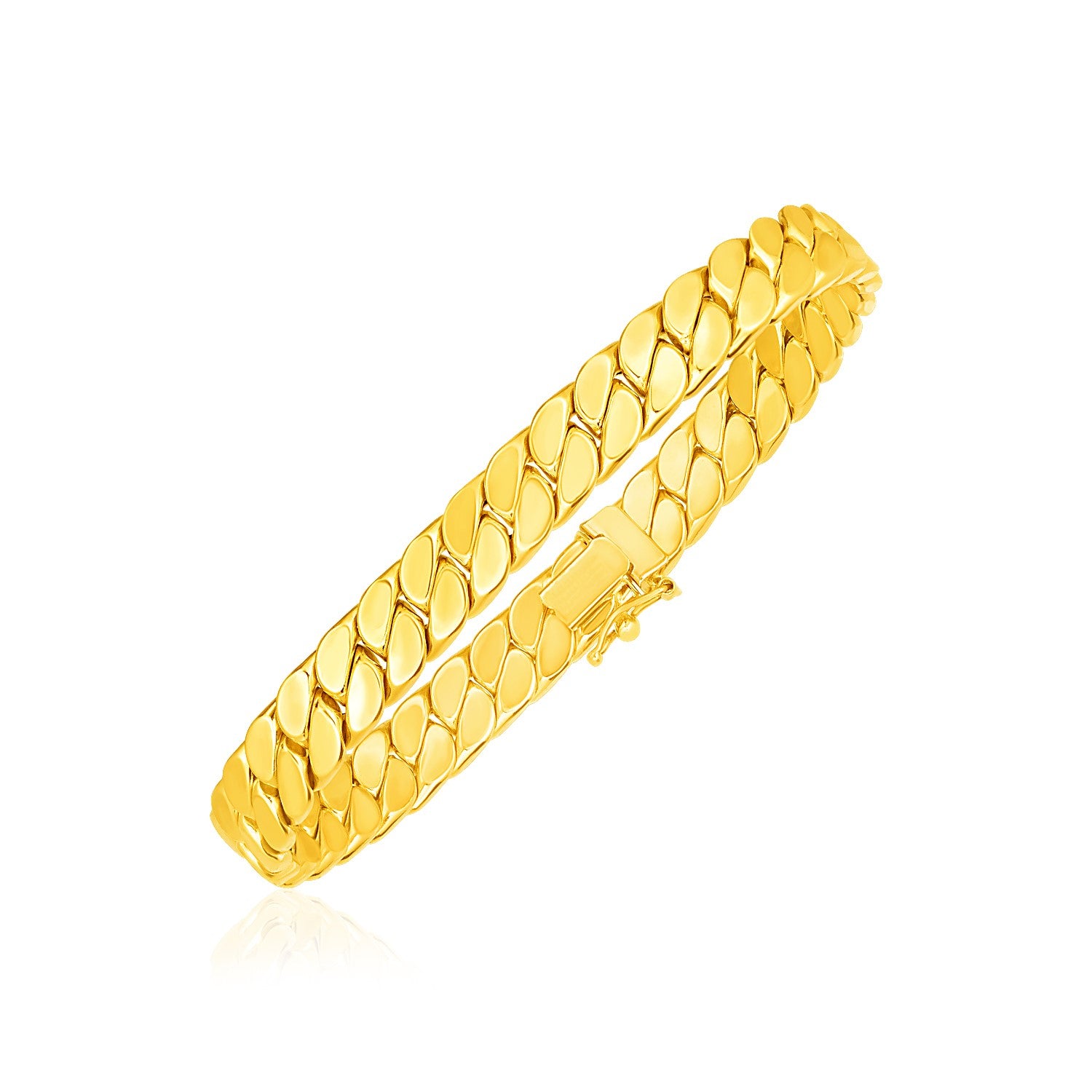 Men’s Curb Chain Bracelet 8mm Bold Classic Style