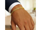 Semi-Solid Miami Cuban Link Bracelet 6.1mm