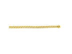 Semi-Solid Miami Cuban Link Bracelet 6.1mm