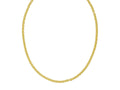 Bold Gold-Plated Rolo Chain Necklace