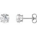 14KT White Gold 2 CTW Lab-Grown Diamond Stud Earrings