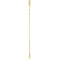 14KT Yellow Gold 25mm Wide Hoop Earrings Polished Lightweight Hinged Snap