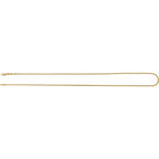 14KT Yellow Gold 25mm Wide Hoop Earrings Polished Lightweight Snap Closure