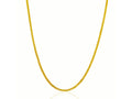 14KT Yellow Gold Gourmette Chain Necklace 2.0mm
