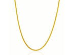 14KT Yellow Gold Gourmette Chain Necklace 2.0mm