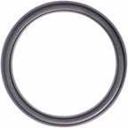 Black Ceramic Rope Inlay Comfort Fit Band 6mm Satin Finish Size 10