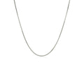 Sterling Silver Rhodium Plated Snake Chain Necklace