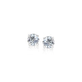 3mm CZ Stud Earrings in Sterling Silver