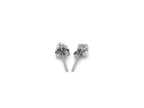 3mm CZ Stud Earrings in Sterling Silver