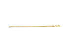 Gold Plated Round Box Chain Necklace 2.60mm Sterling Silver