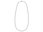 CZ Tennis Sterling Silver Necklace