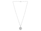 Starfish Medallion Sterling Silver Necklace