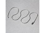 14KT White Gold Round Snake Chain Necklace 0.9mm