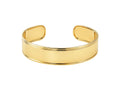Wide Designer Tapered Cuff Bangle Bracelet