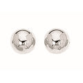 Classic Sterling Silver Ball Stud Earrings