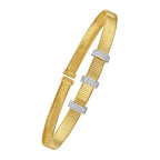Diamond Station Omega Cuff Bangle 0.11 CT