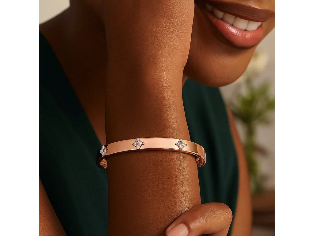 Trilogy Diamond Bangle 5.40mm