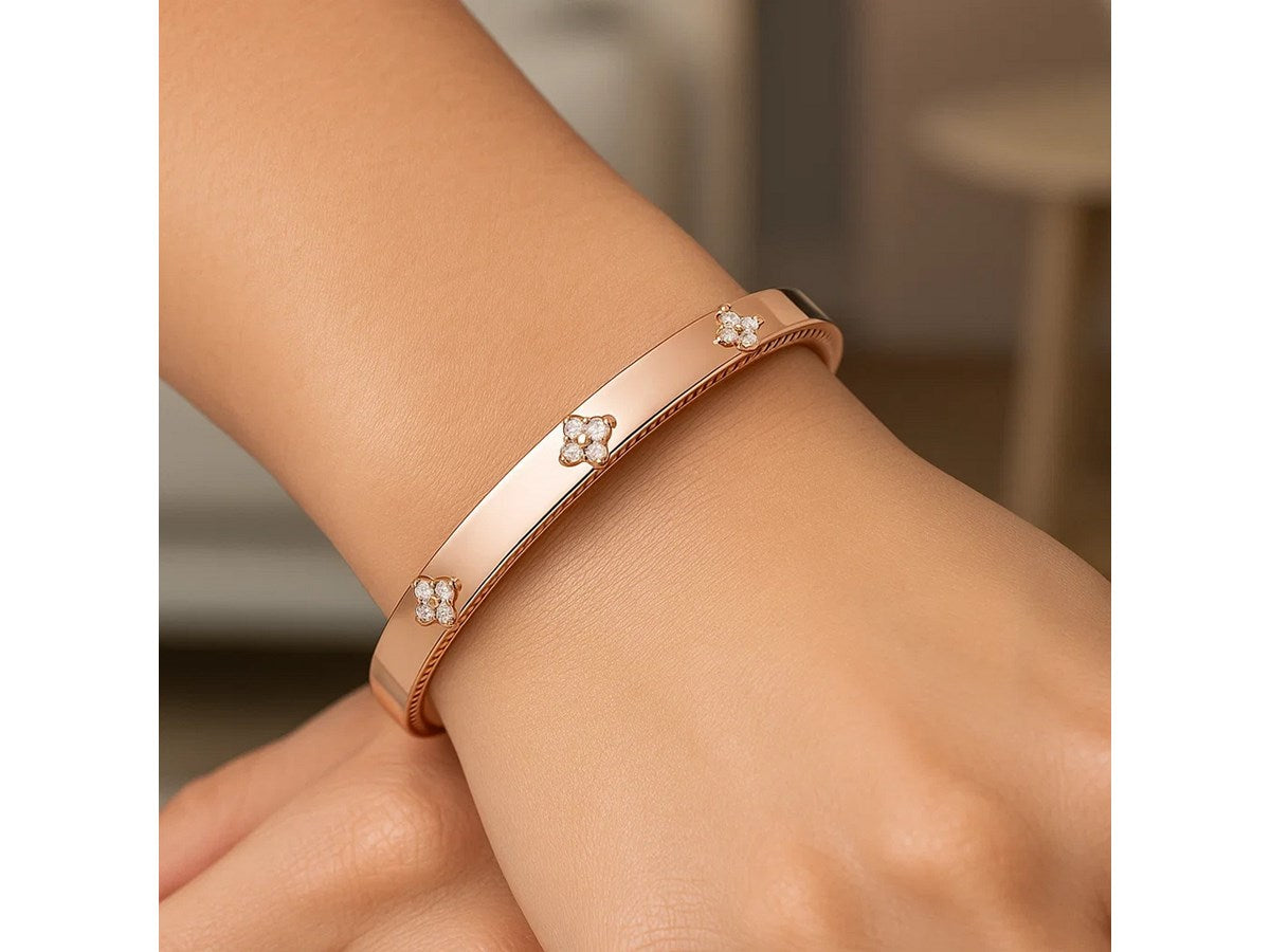 Trilogy Diamond Bangle 5.40mm