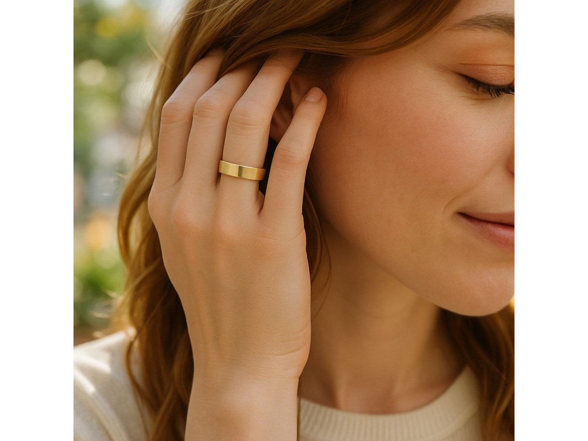 Classic Comfort Fit Wide Wedding Band