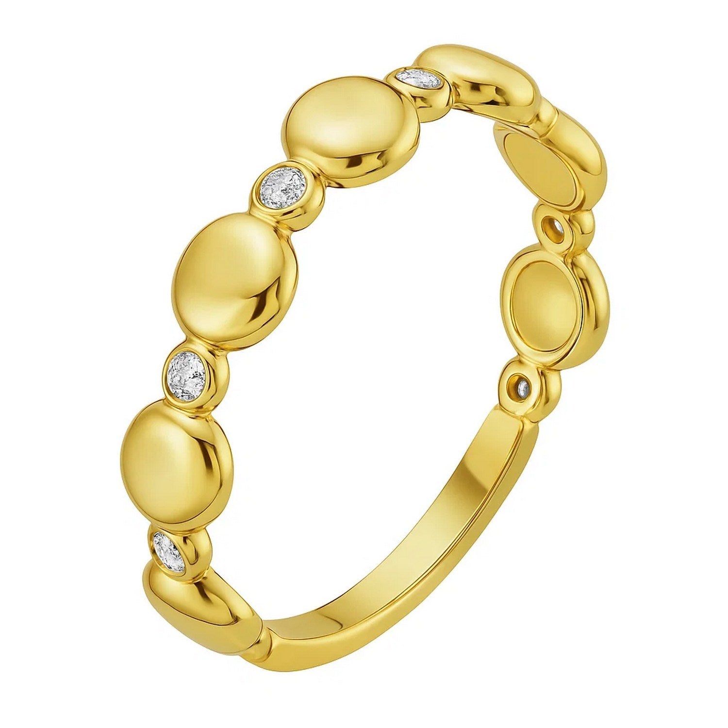 Textured Rope Design Statement Ring