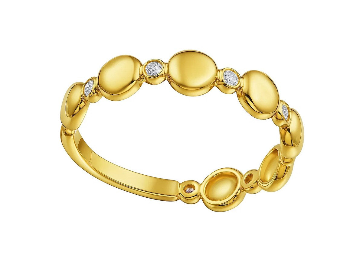 Textured Rope Design Statement Ring