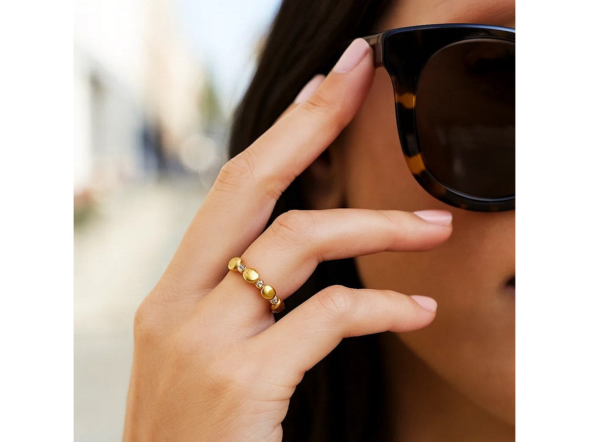 Textured Rope Design Statement Ring