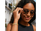 Pallina Ribbed Cuff Bangle 9.00mm