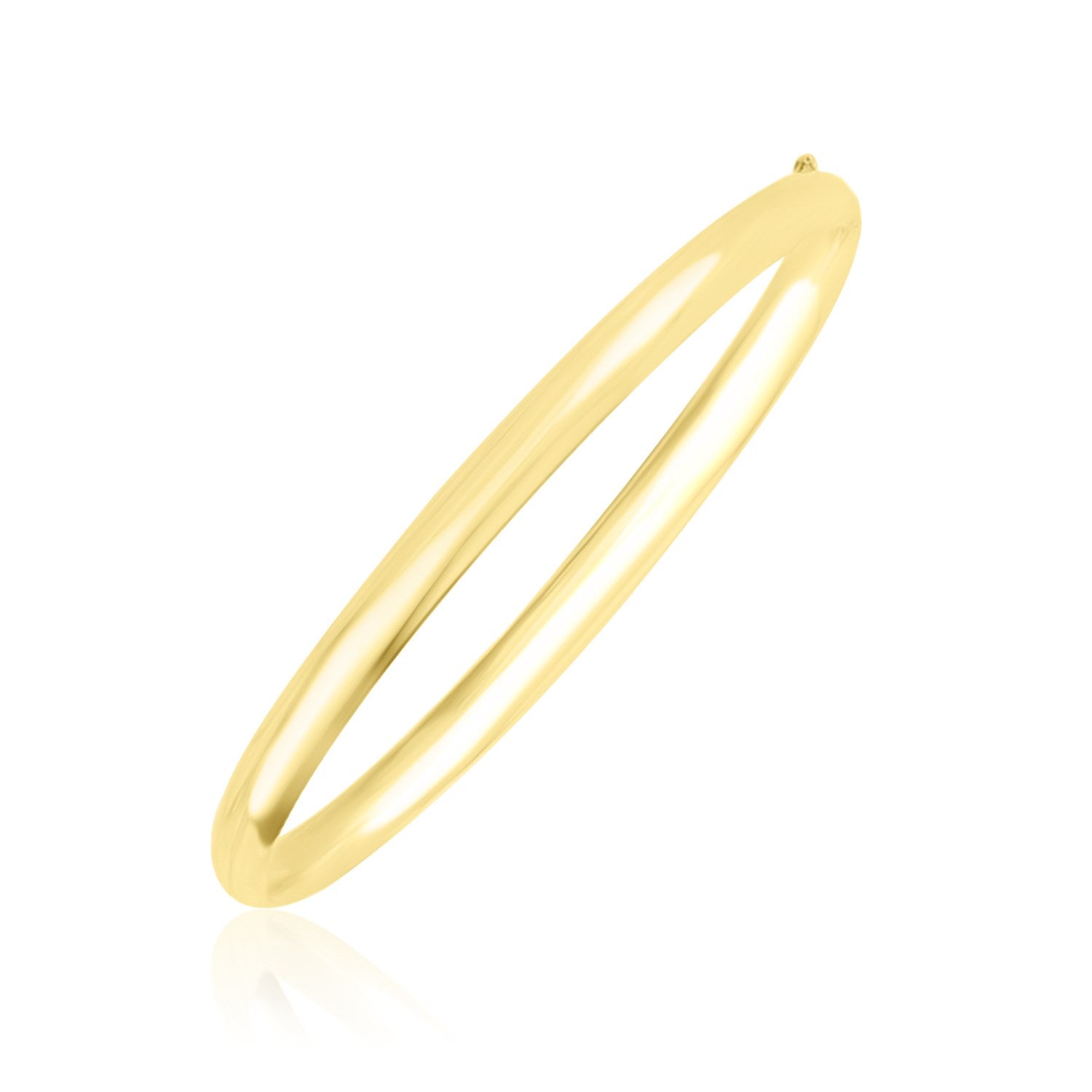 Polished Dome Bangle 3.30mm