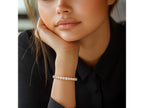 Lab Grown Diamond Tennis Bracelet in 14K Yellow Gold (8 CTTW Round Cut)