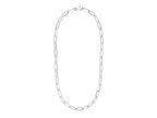 Classic Paperclip Chain Sterling Silver Necklace